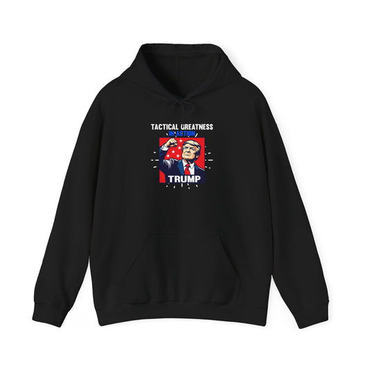 Tactical Greatness In Action Trump Unisex Heavy Blend Hoodie